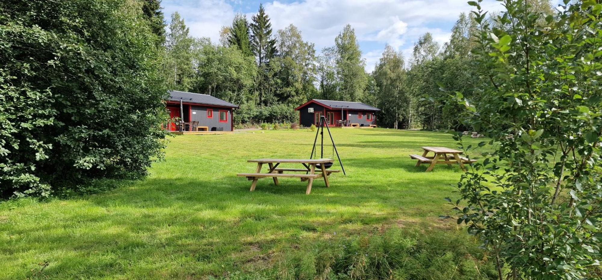 Nygard Cabins - Brandnew, Fully Equipped Home In Nature Sunne Eksteriør bilde